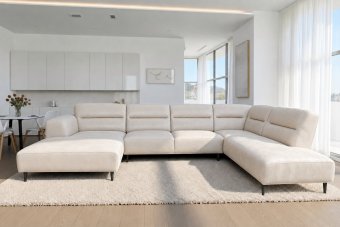 U-Bank Bloemendaal in leer – materiaalimpressie