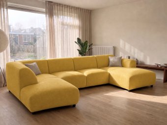 U-Bank Rotterdam in geel – kleurimpressie