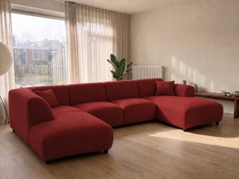 U-Bank Rotterdam in rood – kleurimpressie