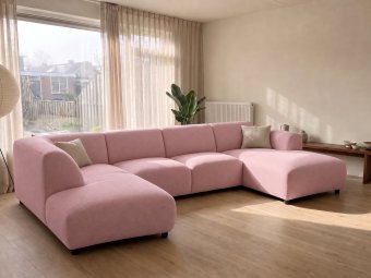 U-Bank Rotterdam in roze – kleurimpressie