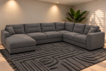 Cognac Venray · Longchair + 2.5 Zits + Hoek + 2 Zits – A-meubel