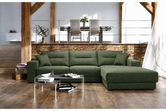 Venray Longchair in groen – kleurimpressie