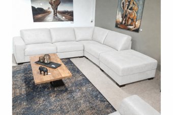 Voorburg Ottomaan in wit – kleurimpressie