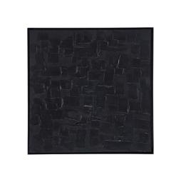 Wanddecoratie Mud 90x90cm - Zwart - 221680