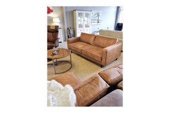 Westervoort Bank in cognac – kleurimpressie