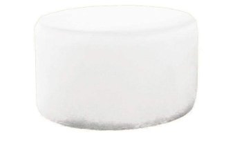 Witte hocker Poef Lexmond 100x100cm – A-meubel
