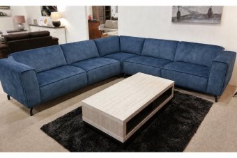 Wolvega 2 Zits + Hoek + 2 Zits in blauw – kleurimpressie