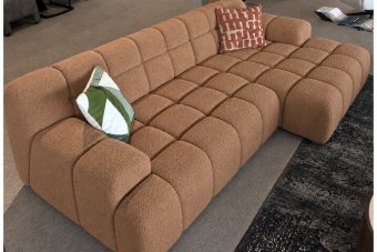 Zuidlaren 2 Zits Diep + Longchair  Diep in cognac – kleurimpressie
