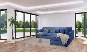 Loveseat Almere – blauw loveseat