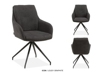 OUTLET TILBURG! - Eetkamerstoel Icon 57cm