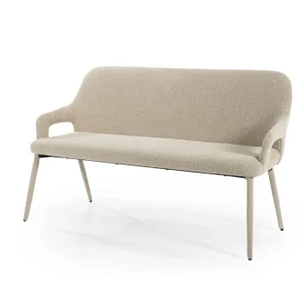 Bank Fika - Taupe - 240244 – eetkamerbank