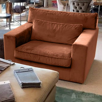 Oudenbosch Loveseat – cognac fauteuil