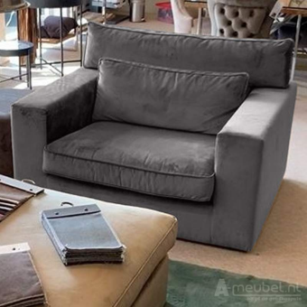 Oudenbosch Loveseat – grijs fauteuil
