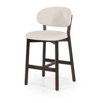 Barstoel Mikky Bruin - Beige Moon - 96258 – barkruk/stoel