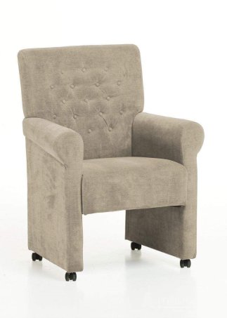 Eetkamerstoel Epe – beige eetkamerstoel