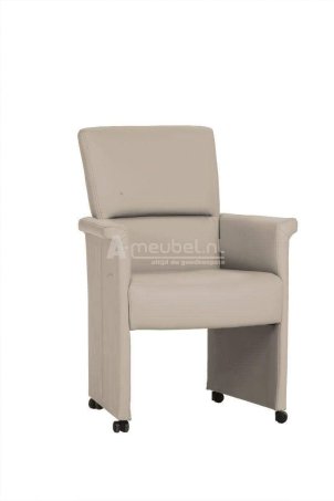 Eetkamerstoel Yfke – beige eetkamerstoel