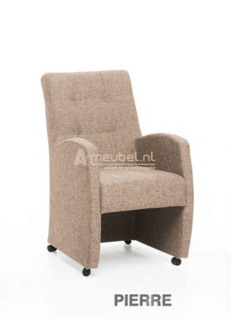 Eetkamerstoel Pierre – beige stoel woonkamer