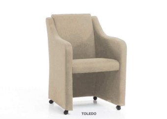 Eetkamerstoel Toledo – beige eetkamerstoel