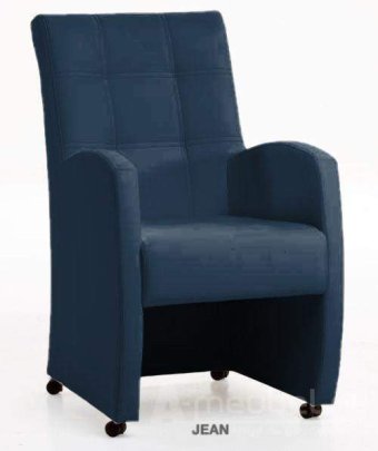 Eetkamerstoel Jean – blauw eetkamerstoel