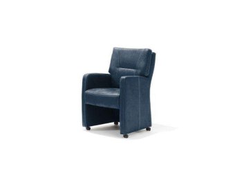 Eetkamerstoel Chello – blauw eetkamerstoel