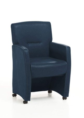 Eetkamerstoel Cindy – blauw eetkamerstoel