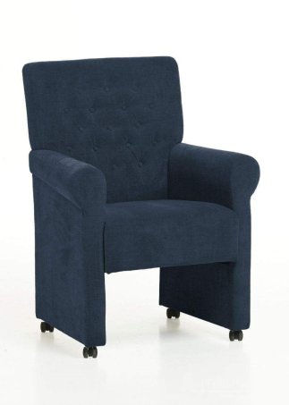 Eetkamerstoel Epe – blauw eetkamerstoel