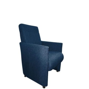 Eetkamerstoel Rob – blauw eetkamerstoel