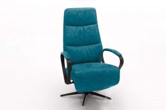 Relaxfauteuil Hitzum – blauw relaxfauteuil