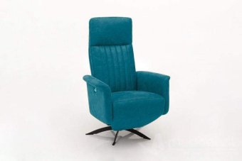 Relaxfauteuil Hessum – blauw relaxfauteuil