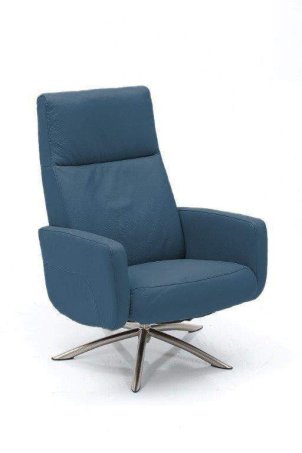Relaxfauteuil Zevenaar – blauw relaxfauteuil