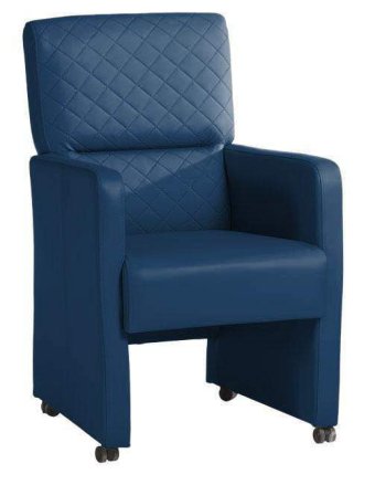 Eetkamerstoel Dakota – blauw eetkamerstoel