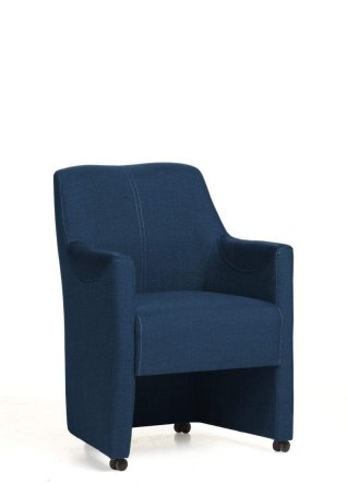 Eetkamerstoel Nancy – blauw stoel woonkamer