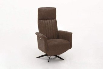 Relaxfauteuil Hessum – bruin fauteuil