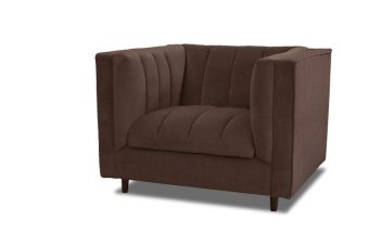 Fauteuil Joure – bruin fauteuil