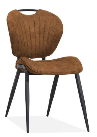 Eetkamerstoel Jim – cognac eetkamerstoel
