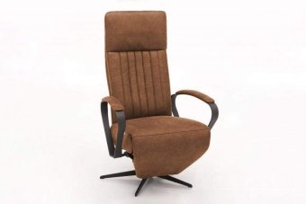 Relaxfauteuil Heukelum – cognac fauteuil