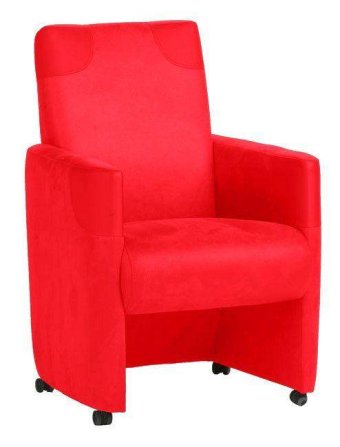 Eetkamerstoel Ron – roze eetkamerstoel