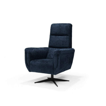 Draaifauteuil Lancaster – blauw fauteuil