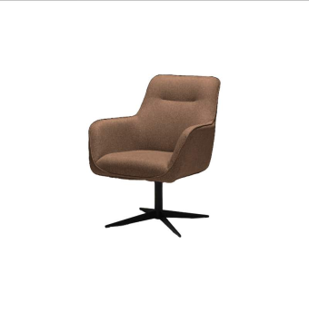 Draaifauteuil Rex – taupe fauteuil