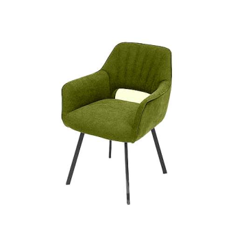 Eetkamerstoel April – groen eetkamerstoel