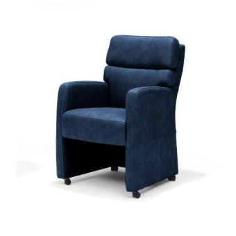 Eetkamerstoel Comfy – blauw eetkamerstoel