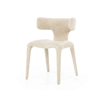 Eetkamerstoel Dave - Taupe Porto - 96101 – taupe industriele eetkamerstoel