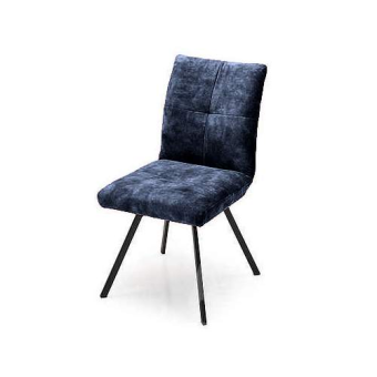 Eetkamerstoel Flora – blauw eetkamerstoel