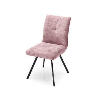 Eetkamerstoel Flora – roze eetkamerstoel