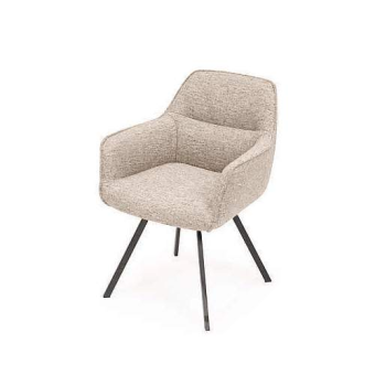 Eetkamerstoel Leo – beige eetkamerstoel