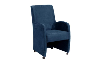 Eetkamerstoel Paulo – blauw eetkamerstoel