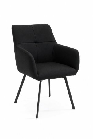 Etna Eetkamerstoel in zwart – kleurimpressie