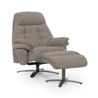Fauteuil Caleb - Taupe Salerno - 96169 – fauteuil