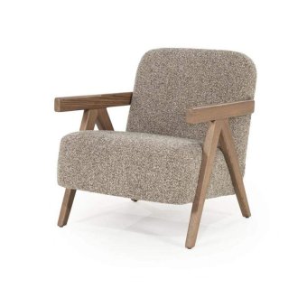 Fauteuil Francis - Taupe Flou - 96317 – taupe fauteuil