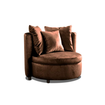 Fauteuil Lellens – bruin fauteuil